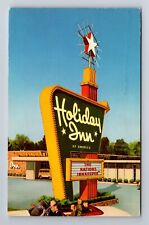 Nashville TN-Tennessee, Holiday Inn, Advertising, Antique Vintage Postcard picture