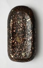 Copper Ore Palm Stone from 1800s Ore Knob Copper Mine North Carolina Hand Carved picture