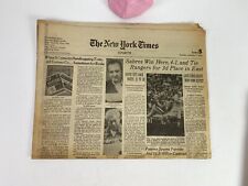 1973 New York Times Sports Jan 7 - Sabres Win, Trots Handicapping, ECAC Oppose S picture