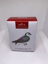Hallmark Keepsake Ornament - Violet-Green Swallow - The Beauty Of Birds - 2024 picture