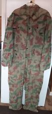 Bulgarian Splinter Camouflage Jumpsuit 1953 Lg 48/50 Warsaw Pact Cold War Camo picture