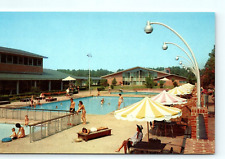 postcard The Motor House Pool Williamsburg Virginia 1474 picture