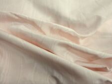 Vintage Moire Taffeta Dress Making or Interiors Fabric Peachy Pink 40
