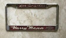 Harry Mann Chevrolet Dealer Los Angeles, CA License Plate Frame 1956+ Chevy picture