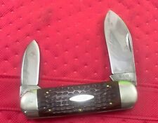 1974 CASE TOE / TOENAIL / SUNFISH KNIFE USED HAS BLADE SCRATCHES #6250 picture