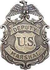Denix Deputy U.S. Marshal Badge Silver Finish picture