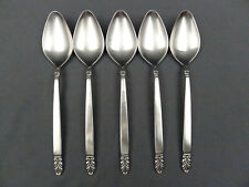 5 x International Norse Stainless Deluxe Teaspoons 6 ¼” picture