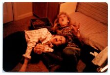 1980's Drunk Women on The Floor Affectionate Party Aftermath Drugs VTG Photo UU picture