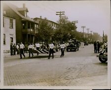 GA35 Early 1900s Orig Underwood Photo UNION VOLUNTEER FIRE CO Celebration Parade picture