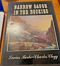 Narrow Gauge in the Rockies - 1st- Signed - Board & Cello W/ Orig Papers 823/850 picture
