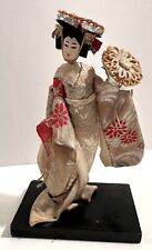 Vintage Japanese 1950’s Maiko Geisha Girl Handcrafted And Hand Painted In Japan picture