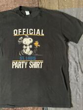 80S Artex Scoopy Vintage T-Shirt Snoopy Black picture
