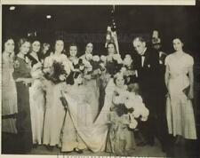 1932 Press Photo Maxine Shelton crowned Queen at Oklahoma's Silver Jubilee, OK picture