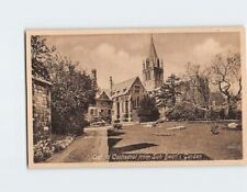 Postcard Oxford Cathedral from Sub Deans Garden Oxford England picture