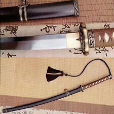 Hand Japanese Samurai Katana 1095 steel 98 style Gunto Military Sword Sharp Cut picture