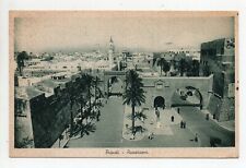 Libya - Tripoli - Panorama With First Piano On Piazza - Animation - 1937 picture