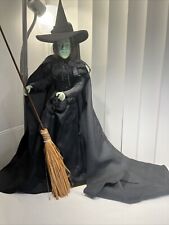 Wizard Of Oz collectible Franklin Heirloom Doll 22 Inch Wicked WItch picture