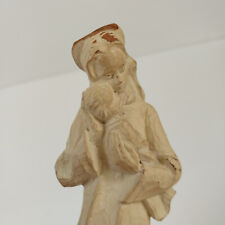 Antique Terracotta Madonna Child Figurine Germany White picture