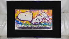 TOM EVERHART PEANUTS SNOOPY SUN SETS SLOWLY FRAMED PRINT CHARLES SCHULZ picture