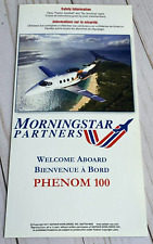 Morningstar Partners Phenom 100 Safety Card - 2011 picture