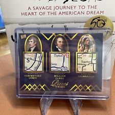 Pieces Of The Past 2022 Lewis&Clark/ Sacagawea Triple Map Relic 🔥🇺🇸 picture