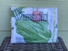 NOS Vintage Wamsutta No Iron Ultracale Floral Queen Fitted Sheet Flaw picture
