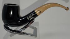 Estate French Yves St Claude Domino Tri Color Full Bent Pipe -  picture