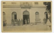 Vintage RPPC Postcard 1918 Dominican Republic USMC Billet Escuela Cantonal Photo picture