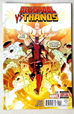 2015 Deadpool Vs Thanos Comic Book Part one from Her to Eternity Marvel Comics picture