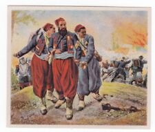 1935 Card Franco-Prussian War BATTLE OF WÖRTH August 1870 Turkish Prisoners picture