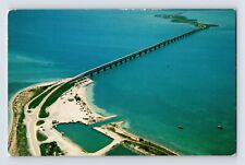 Postcard Florida Key West FL Bahia Honda Bridge1960s Unposted Chrome picture