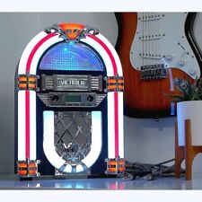Victrola VJB-125 Retro Countertop Jukebox With CD Player & Bluetooth BRAND NEW picture