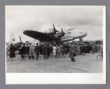 SHORT STIRLING V FUSELAGE ORIGINAL VINTAGE PRESS PHOTO RAF ROYAL AIR FORCE 6 picture