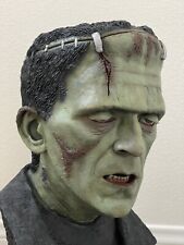 Frankenstein Boris Karloff 1:1 Black Heart Life Size Bust Universal Monsters picture