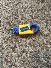 Vintage Blockbuster Video Store Keychain Key Ring Blue/Yellow  Ticket Logo picture