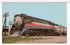 SP 4449 in Bicentennial Colors arrives LaGrange, IL July 2, 1975 Trains Postcard picture