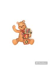 Jim Shore F.A.O Schwarz Teddy Bear With FAO Blocks Ornament 6009121FD New in box picture