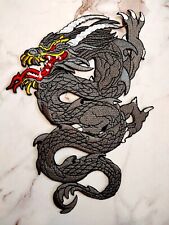 Dragon Japanese Chinese Animal Patch Iron on Embroidered Applique Clothing picture