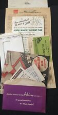 1940’s-50’s Aldens Chicago Store Paper Collectibles Order Forms Envelope Bundle picture