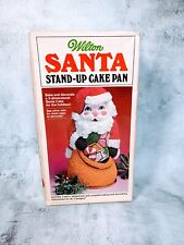Vintage 1985 Wilton Santa 3D Stand Up Cake Pan #1808-6007  Sealed picture