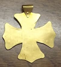 Ancient Byzantine Gold Cross, 1 1/4