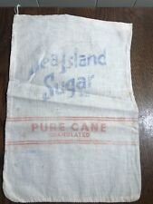 Vintage SEA ISLAND 10 lb. Cotton Sugar Sack picture