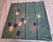 1970’s Japanese Furoshiki Wrapping Cloth 27x28” Vintage picture