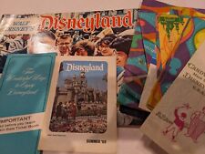 1968 Disneyland Pictorial Souvenir and Guide Book PLUS summer 68 book PLUS more picture