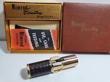 NOS Vintage Working Nimrod Executive Pipeliter Pipe Lighter Original Box, Unlit picture