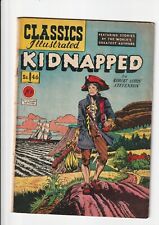 Classics Illustrated #46 1st Print (HRN 47) Original 1947 Gilberton, Kidnapped picture