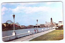 Wesley Lake Asbury Park New Jersey Postcard  B622 picture