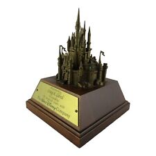 Disney Cast Member 15 Year Service Award Cinderella’s Castle Bronze Statue picture
