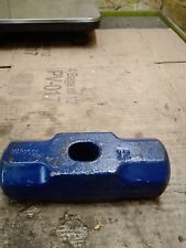Vintage USA Made Warwood 12 Lbs sledge hammer head Only Blue Gently Used picture