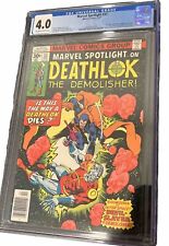 Marvel Spotlight #33 CGC 4.0 (Apr 1977) Deathlok Last Issue,  1st Devil-Slayer picture